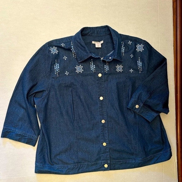 Allison Daley shacket women’s Sz-3X plus.NWT.  S5 - Picture 3 of 11